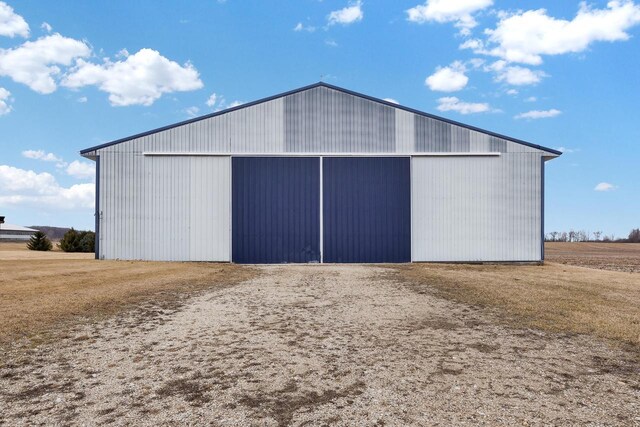 2721 Powder Hill Rd, Slinger, WI 53086 - view of detached garage
