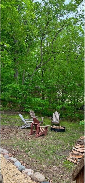 2897 Indian Mound Rd, Luck, WI 54853 - view of yard