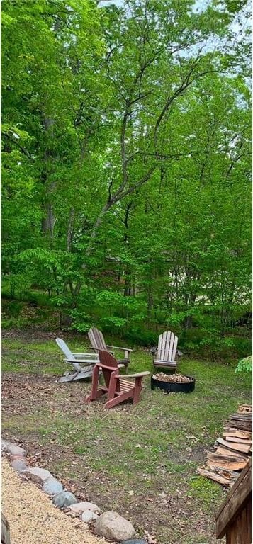 2897 Indian Mound Rd, Luck, WI 54853 - view of yard