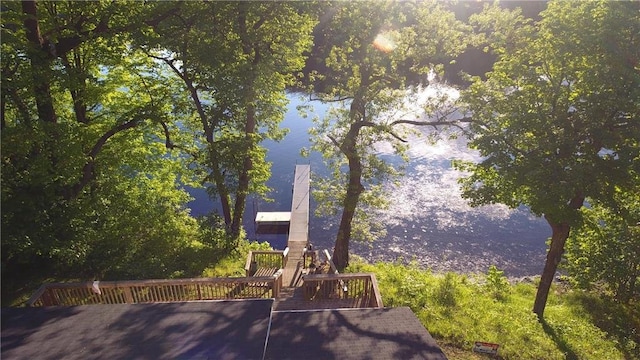 2897 Indian Mound Rd, Luck, WI 54853 - view of dock area