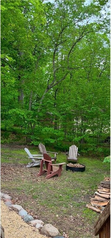 2897 Indian Mound Rd, Luck, WI 54853 - view of yard