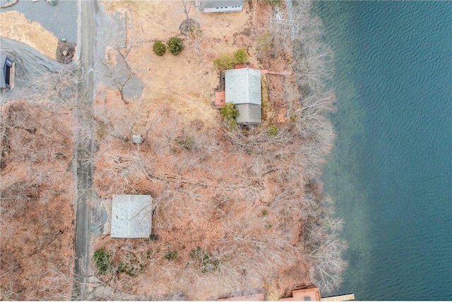 1741A S Deer Lake Cir, Saint Croix Falls, WI 54024 - aerial view with a water view