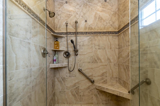N4795 County Road V, Poynette, WI 53955 - full bath with a shower stall