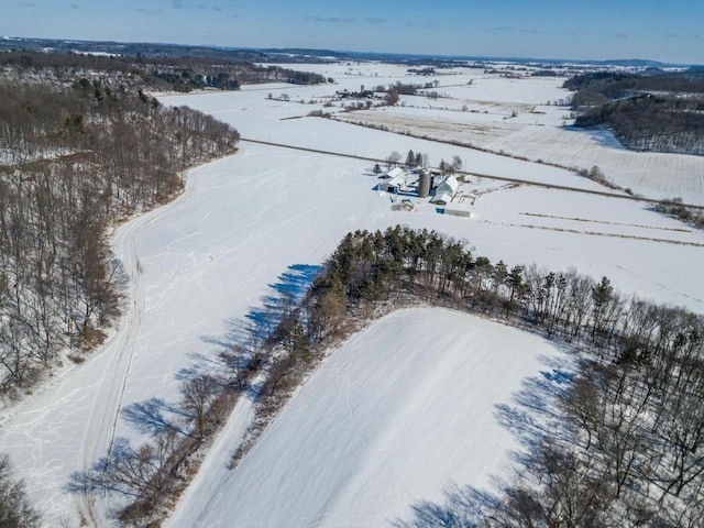 N2547 County Road G, Mauston, WI 53948 - view of snowy aerial view