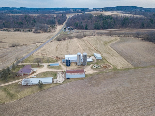 N2547 County Road G, Mauston, WI 53948 - birds eye view of property featuring a rural view