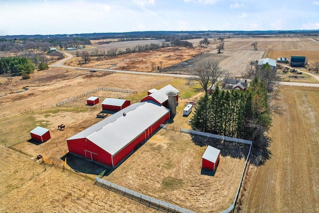 6112 County Road A, Brooklyn, WI 53521 - drone / aerial view with a rural view