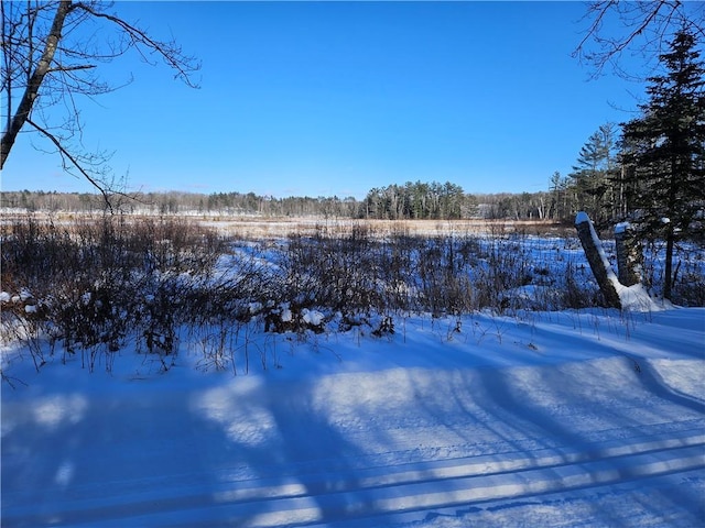 LOT45 Atlas Ln, Hayward, WI 54843 - view of yard covered in snow