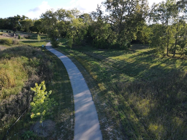 view of road