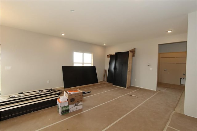 4607 933rd St, Elk Mound, WI 54739 - unfurnished bedroom featuring recessed lighting and carpet floors