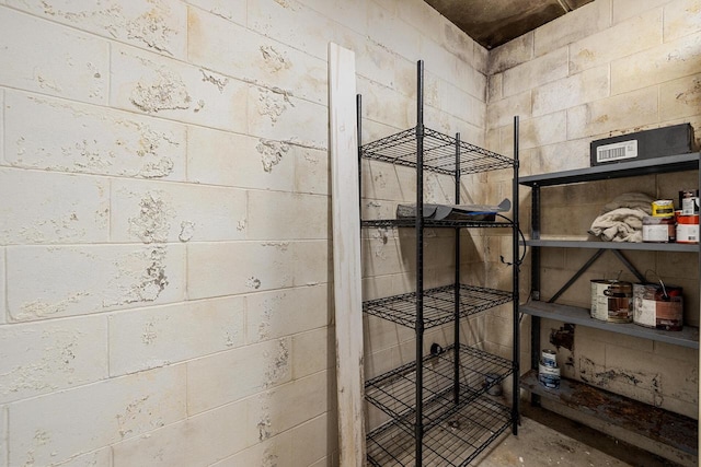view of storage