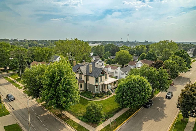 1222 11th St, Monroe, WI 53566 - aerial view of residential area
