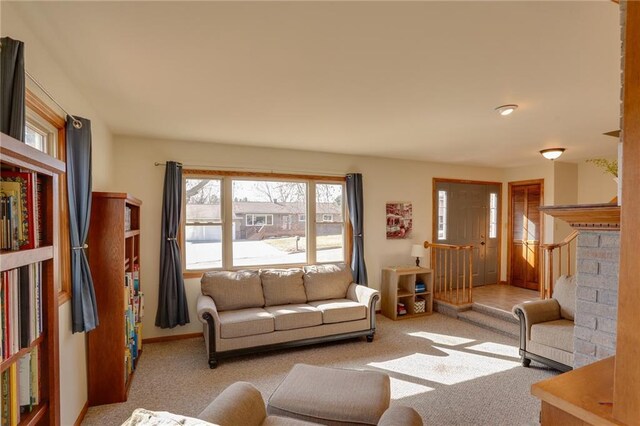 1353 Van Buren St, Black River Falls, WI 54615 - view of carpeted living area