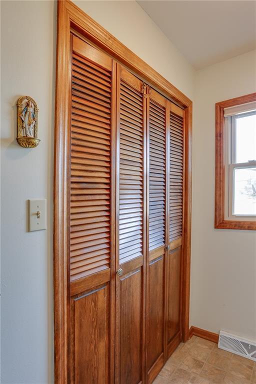 1353 Van Buren St, Black River Falls, WI 54615 - interior details featuring baseboards and visible vents