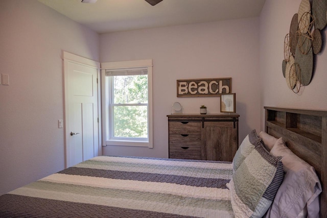 N9310 22nd Ave, Necedah, WI 54646 - bedroom featuring a ceiling fan