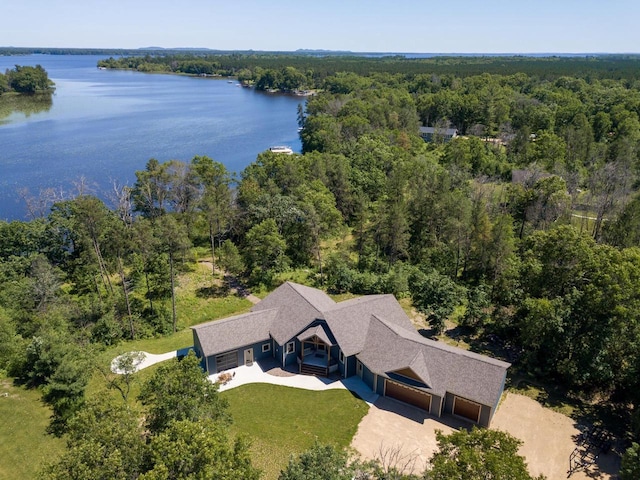 N9310 22nd Ave, Necedah, WI 54646 - bird's eye view with a forest view and a water view