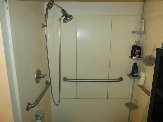 454 Center St, Adams, WI 53910 - bathroom with walk in shower