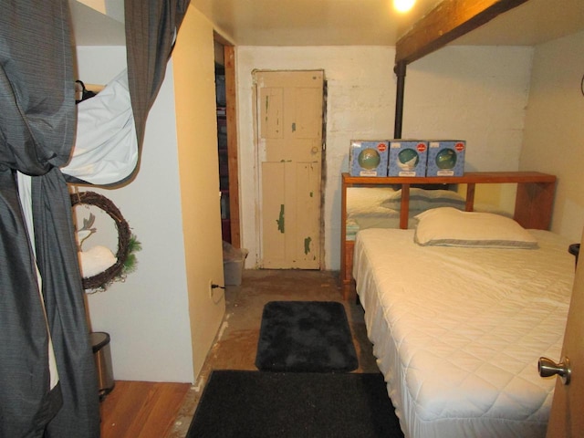 454 Center St, Adams, WI 53910 - bedroom featuring wood finished floors