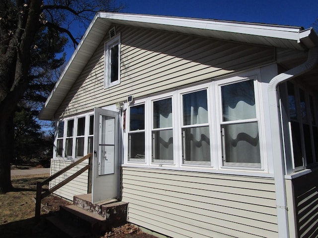 454 Center St, Adams, WI 53910 - view of side of home with entry steps