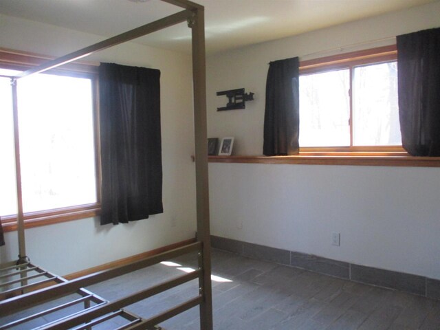 207 E Water St, Montello, WI 53949 - empty room featuring plenty of natural light and wood finished floors