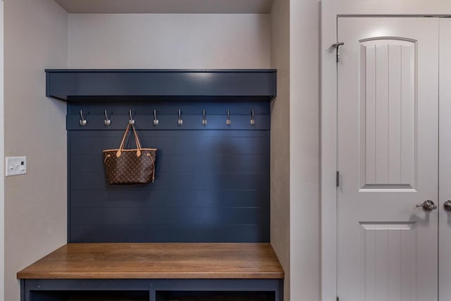 view of mudroom