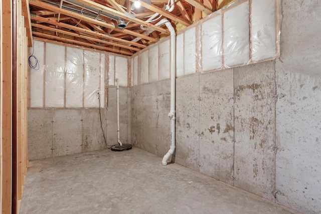 E12275 Timber Ridge Trl, Prairie Du Sac, WI 53578 - view of unfinished basement