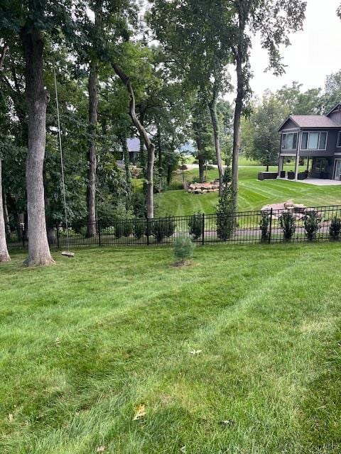 E12275 Timber Ridge Trl, Prairie Du Sac, WI 53578 - view of yard with fence