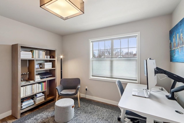 328 Venus Way, Madison, WI 53718 - office area with baseboards