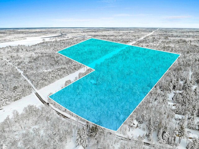 W11490 Boat Landing 7 Rd, Athelstane, WI 54104 - birds eye view of property