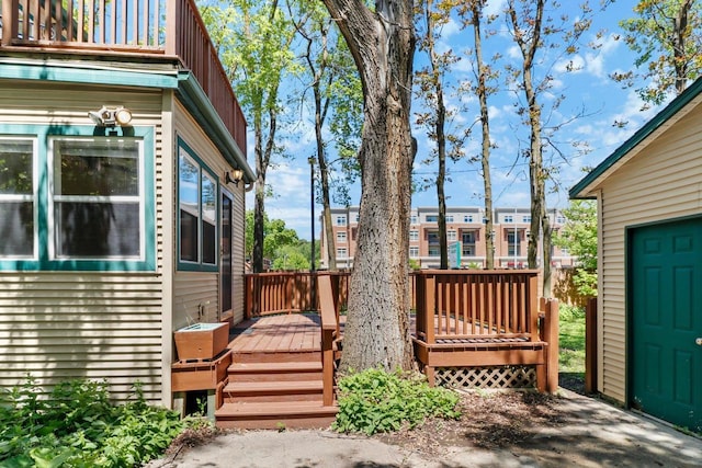 725 Eugenia Ave, Madison, WI 53705 - view of deck