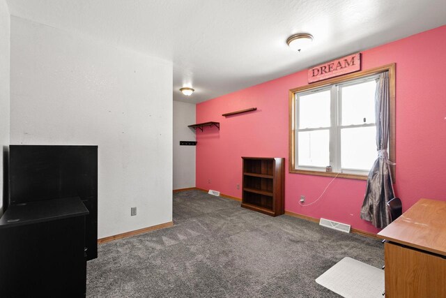 8464 County Rd S, Pulaski, WI 54162 - carpeted office space with baseboards and visible vents