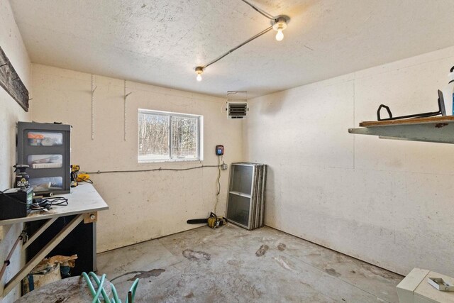 8464 County Rd S, Pulaski, WI 54162 - below grade area featuring a wall unit AC
