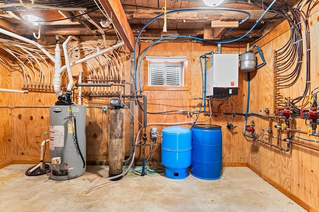 N402 24th Ave, Neshkoro, WI 54960 - utilities featuring tankless water heater and gas water heater