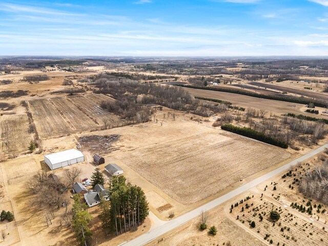 N402 24th Ave, Neshkoro, WI 54960 - aerial view featuring a rural view