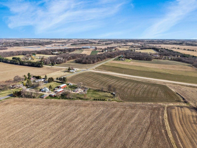 4178 Ridge Rd, Deerfield, WI 53531 - view of rural area featuring large plots for crops
