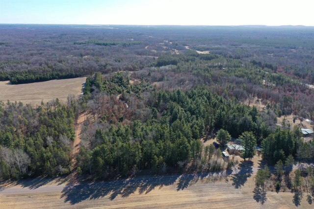 aerial view with a view of trees