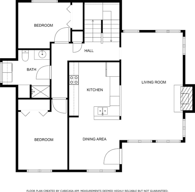 1646 N Friess Lake Dr, Hubertus, WI 53033 - floor plan