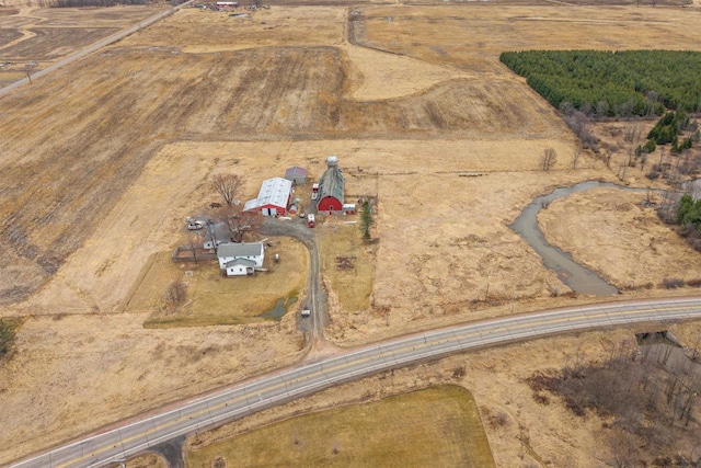 7760 State Highway 186, Arpin, WI 54410 - drone / aerial view with a rural view