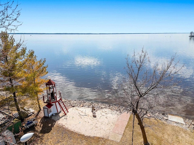 property view of water