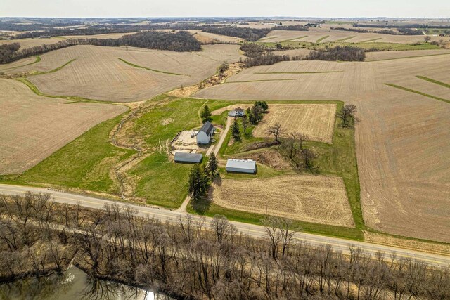 1943 State Road 11, South Wayne, WI 53587 - drone / aerial view featuring a rural view