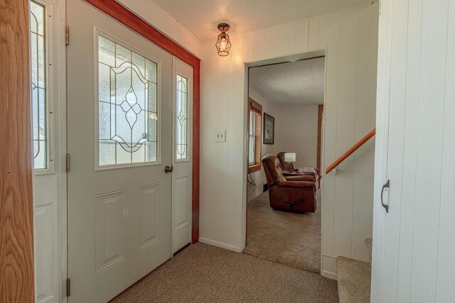 1943 State Road 11, South Wayne, WI 53587 - view of carpeted foyer entrance