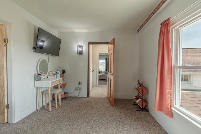 1943 State Road 11, South Wayne, WI 53587 - hallway with carpet flooring