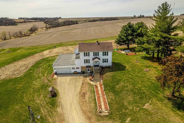 1943 State Road 11, South Wayne, WI 53587 - bird's eye view with a rural view