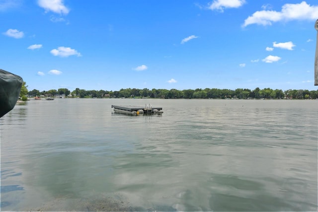 W1260 S Shore Dr, Palmyra, WI 53156 - view of water feature featuring a floating dock