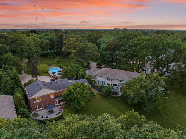 4696 N Lake Dr, Whitefish Bay, WI 53211 - aerial view
