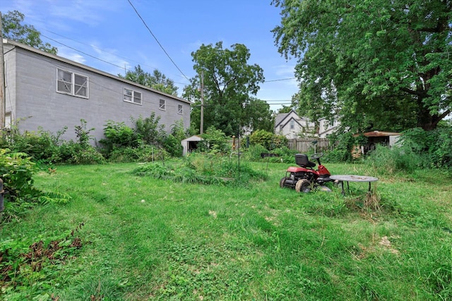 721 N St, Lake Geneva, WI 53147 - view of yard with fence