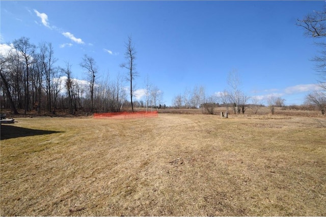 8160 Waldora Rd, Siren, WI 54872 - view of yard featuring a rural view