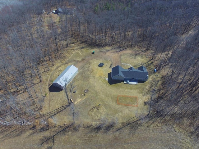 8160 Waldora Rd, Siren, WI 54872 - aerial view