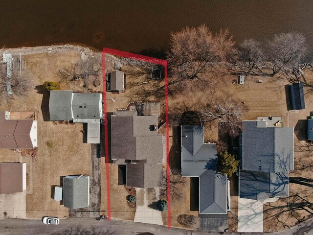 drone / aerial view