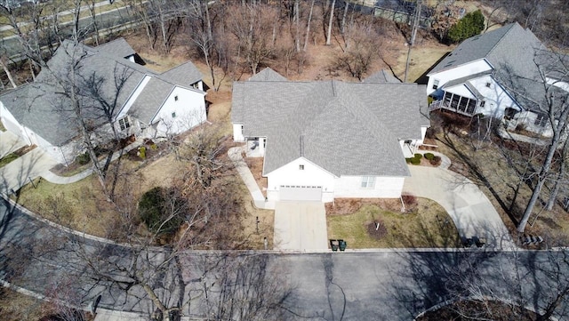 drone / aerial view