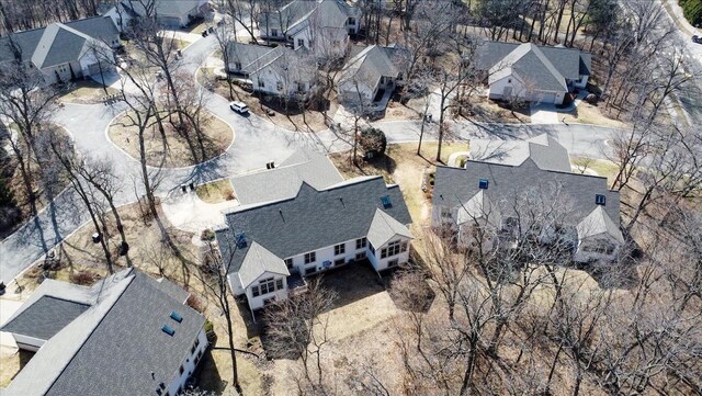 birds eye view of property featuring a residential view